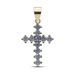 Подвеска Серебряные крылья (Арт.032025769gp-f-cb31_kubcirkonii)