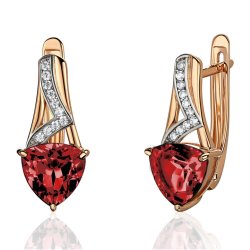 Серьги Эстет (Арт.01s3115369r-3)
