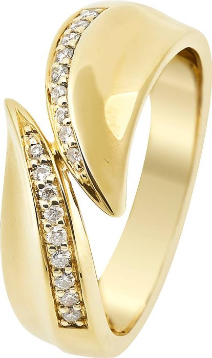 Кольцо из золота с бриллиантом (Арт.7vb025jb2)