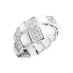 Кольцо из серебра с жемчугом и фианитом (Арт.pi-r04559-x-w-pn-x-w)