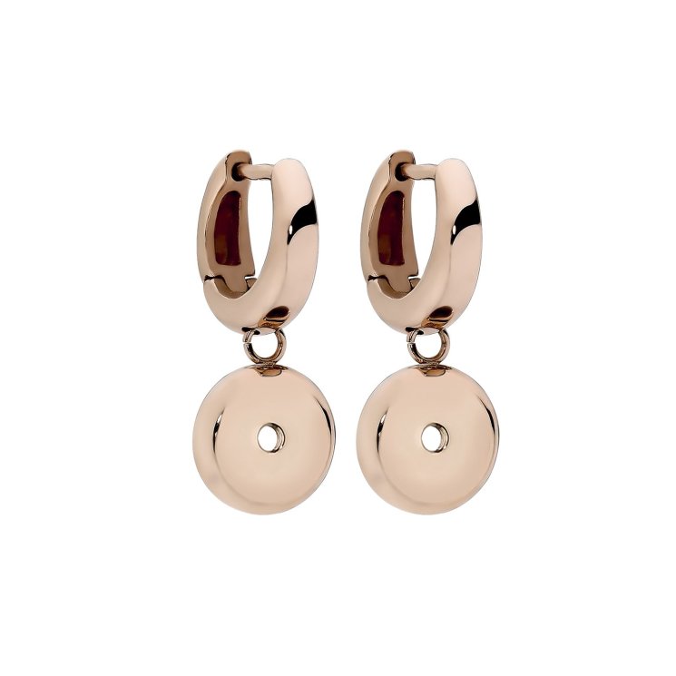 Серьги - база basic gold la_301566_rg