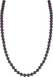 Ожерелье из ювелирного сплава с жемчугом и кристаллом swarovski (Арт.22l-ms-19)