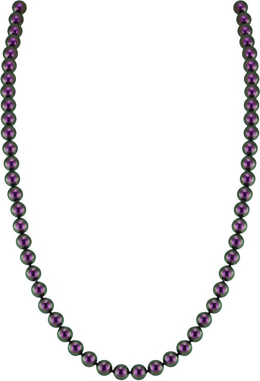 Ожерелье из ювелирного сплава с жемчугом и кристаллом swarovski (Арт.22l-ms-19)