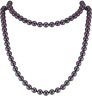 Ожерелье из ювелирного сплава с жемчугом и кристаллом swarovski (Арт.22l-ms-19)