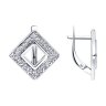Серьги из серебра (Арт.94-120-01508-1)