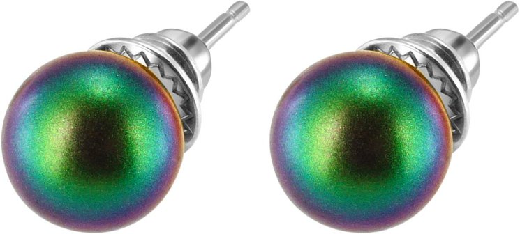 Серьги из серебра с жемчугом (Арт.aas-13-10-25-s)