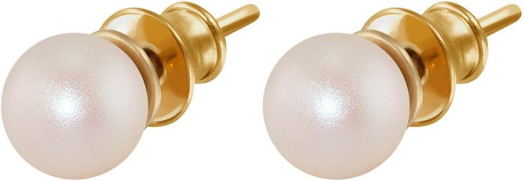 Серьги из серебра с жемчугом (Арт.aas-15-6-35-g)
