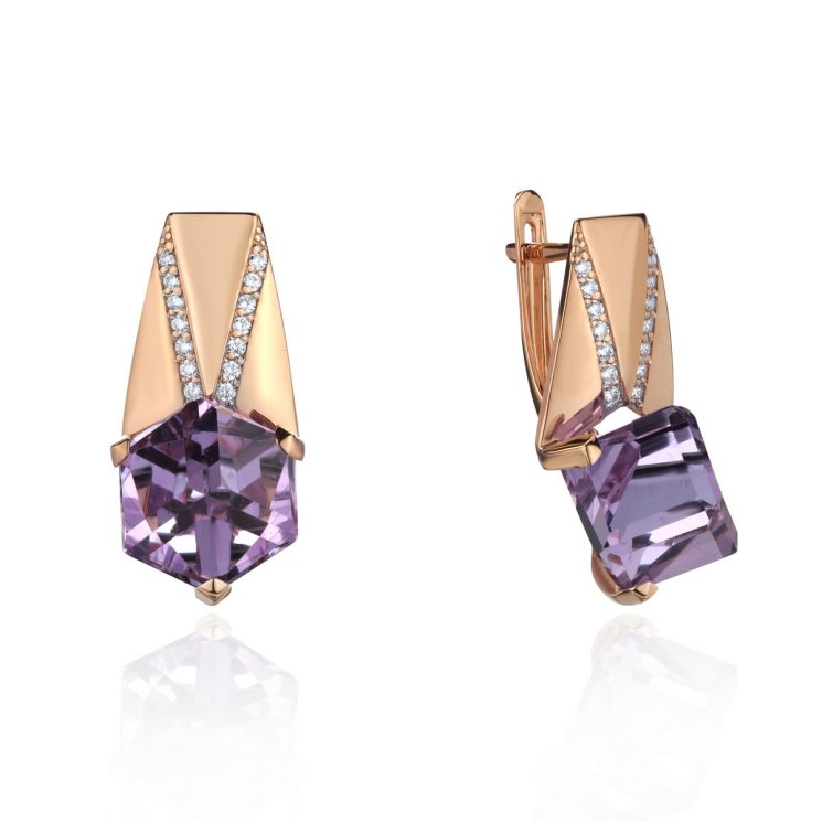 Серьги Эстет (Арт.01s2115259-6)