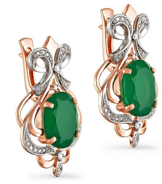 Серьги Кабаровский (Арт.12-0732-1900)