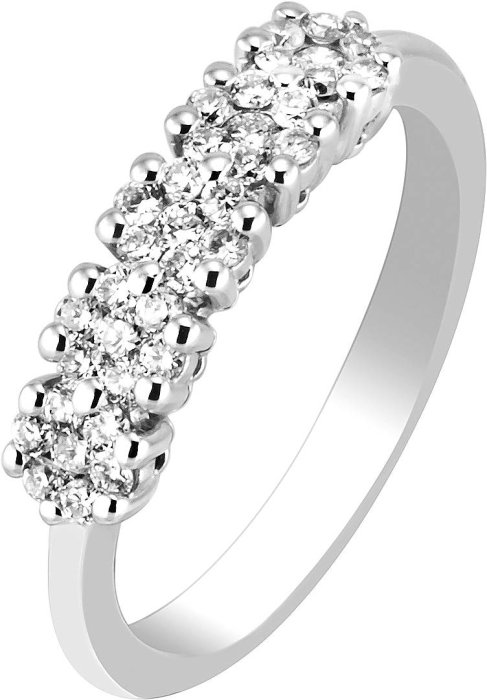 Кольцо из белого золота с бриллиантом (Арт.anb_1140)