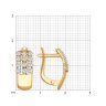Серьги из золота с фианитами (Арт.81020283)