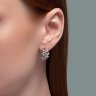 Серьги из серебра с топазами (Арт.92022930)