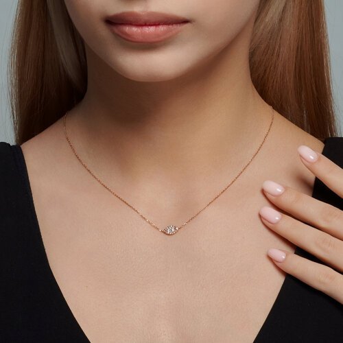 Колье из золота с бриллиантами (Арт.1070323)