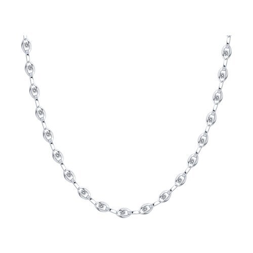 Колье из серебра с фианитами (Арт.94071408)