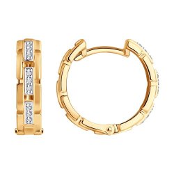 Серьги из золота с бриллиантами (Арт.51-220-01697-1)