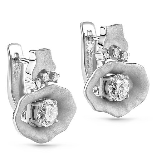 Серьги Кабаровский (Арт.12-11135-1000) Серьги Кабаровский (Арт.12-11135-1000)