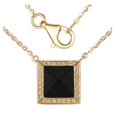 Ожерелье золото с бриллиантами и ониксом «La Nordica Noir» La Nordica (арт.39-20-1012687-LV)