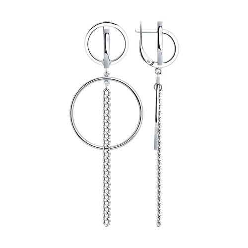 Серьги из серебра (Арт.94024126)