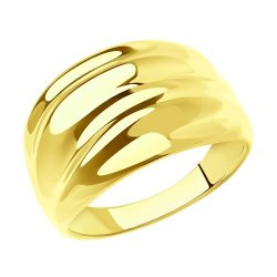 Кольцо из желтого золота (Арт.018685-2)