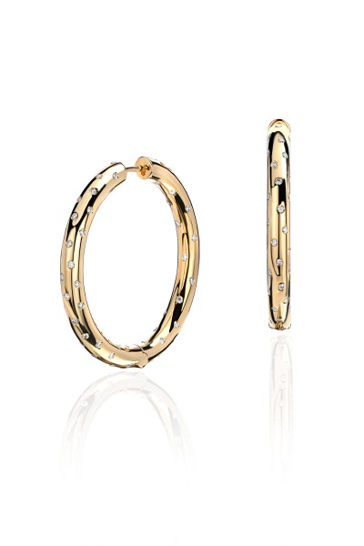Серьги золотые с бриллиантами «Искры Elegance» Эстет (арт.01С6313602)