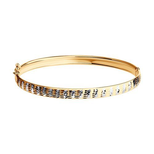 Браслет из золота с алмазной гранью (Арт.050369)