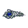Брошь из серебра с фианитами (Арт.94040276)