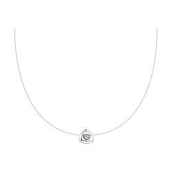 Колье из серебра с фианитом (Арт.94070274)