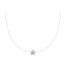 Колье из серебра с фианитом (Арт.94070274)