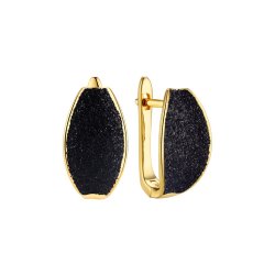 Серьги из серебра (Арт.gl-e01765-x-l-b-x-x)