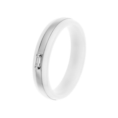 Кольцо из серебра с керамикой и фианитом (Арт.tc-r02473-w-w-w-x-x)