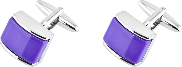 Запонки из ювелирного сплава с смолой (Арт.10-c-1048-20-e)