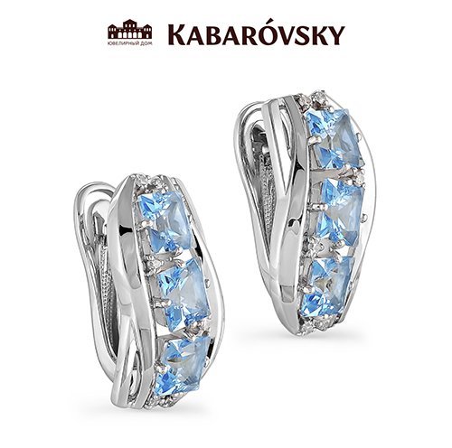 Серьги Кабаровский (Арт.12-031-81100)