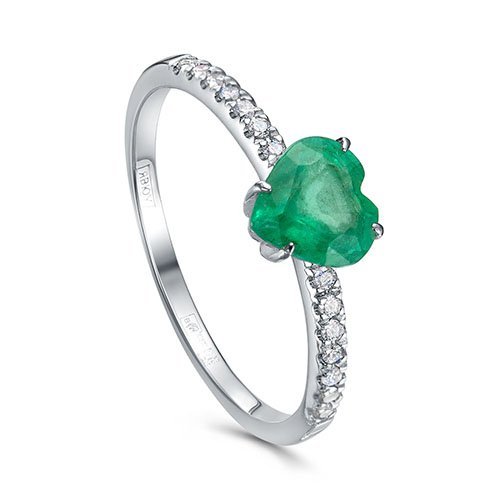 Золотое кольцо Kabarovsky «Emerald Grace» (арт. 1-1649-1200)