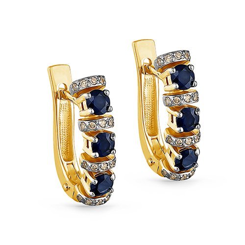 Серьги Кабаровский (Арт.12-2875-21689)