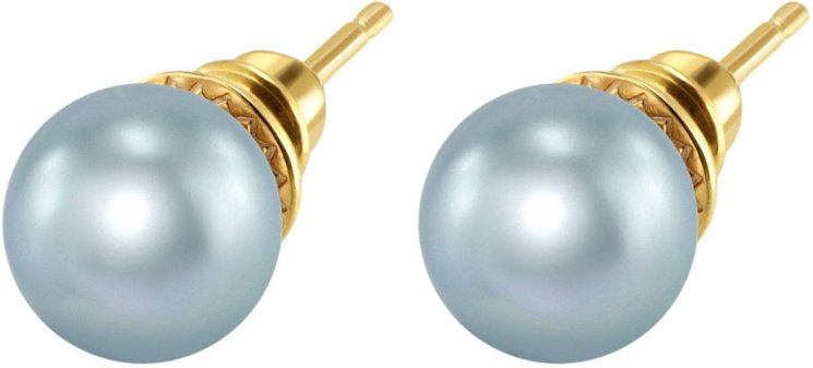 Серьги из серебра с жемчугом (Арт.aas-13-10-27-g)
