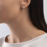 Серьги из золота с фианитами (Арт.029477)