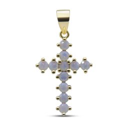 Подвеска Серебряные крылья (Арт.032025769gp-o-cb11_kubcirkonii)