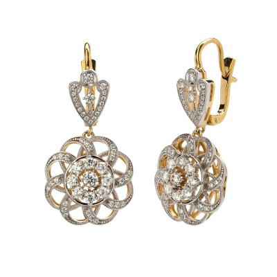 Серьги Эстет (Арт.01s1513875rats)