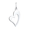 Серебряный кулон «Открытое сердце» SOKOLOV (арт. 94030691)