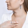 Кольцо золотое пробы 585 с миксом камней (Арт.717019-3)