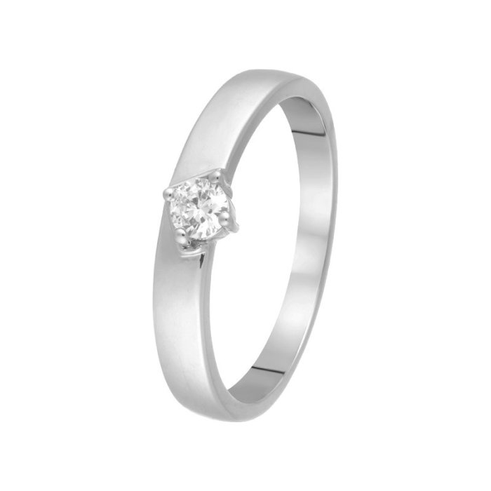 Кольцо из серебра с ситаллом (Арт.cl-r00219-x-w-w-x-x)