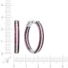 Серьги из белого золота с бриллиантом и рубином (Арт.5687066_wgdwru_ru_wg)