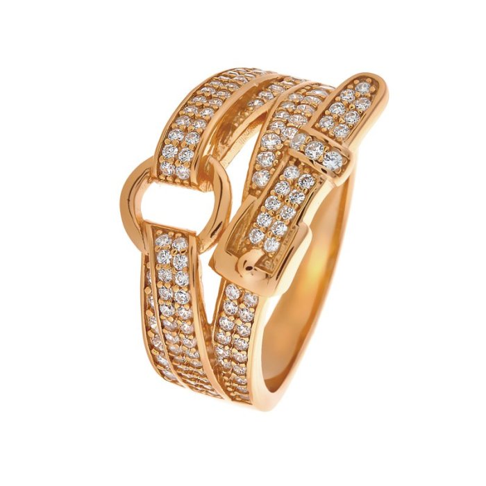 Кольцо из серебра с фианитом (Арт.mp-r00843-x-g-x-x-w)