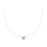 Колье из серебра с фианитом (Арт.94070275)