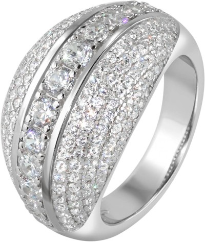 Кольцо серебряное с кубическим цирконием «Elegance Shine» Rivoli (арт.FCR-4-S)