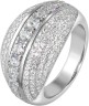 Кольцо серебряное с кубическим цирконием «Elegance Shine» Rivoli (арт.FCR-4-S)