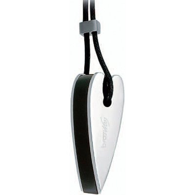 Кулон из стали с ониксом (Арт.pf07)