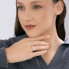Кольцо из серебра с фианитами «Линия сияния» Соколов (арт.94-110-00067-1)