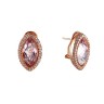 Серьги золотые с аметистом и бриллиантами «Розовый Шик» MY JEWELS (арт.E31722A0F_SR_AM_PINK)