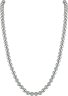 Ожерелье из ювелирного сплава с жемчугом и кристаллом swarovski (Арт.22l-ms-28)